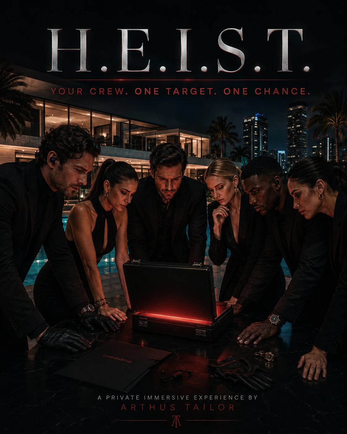 H.E.I.S.T. crew poster